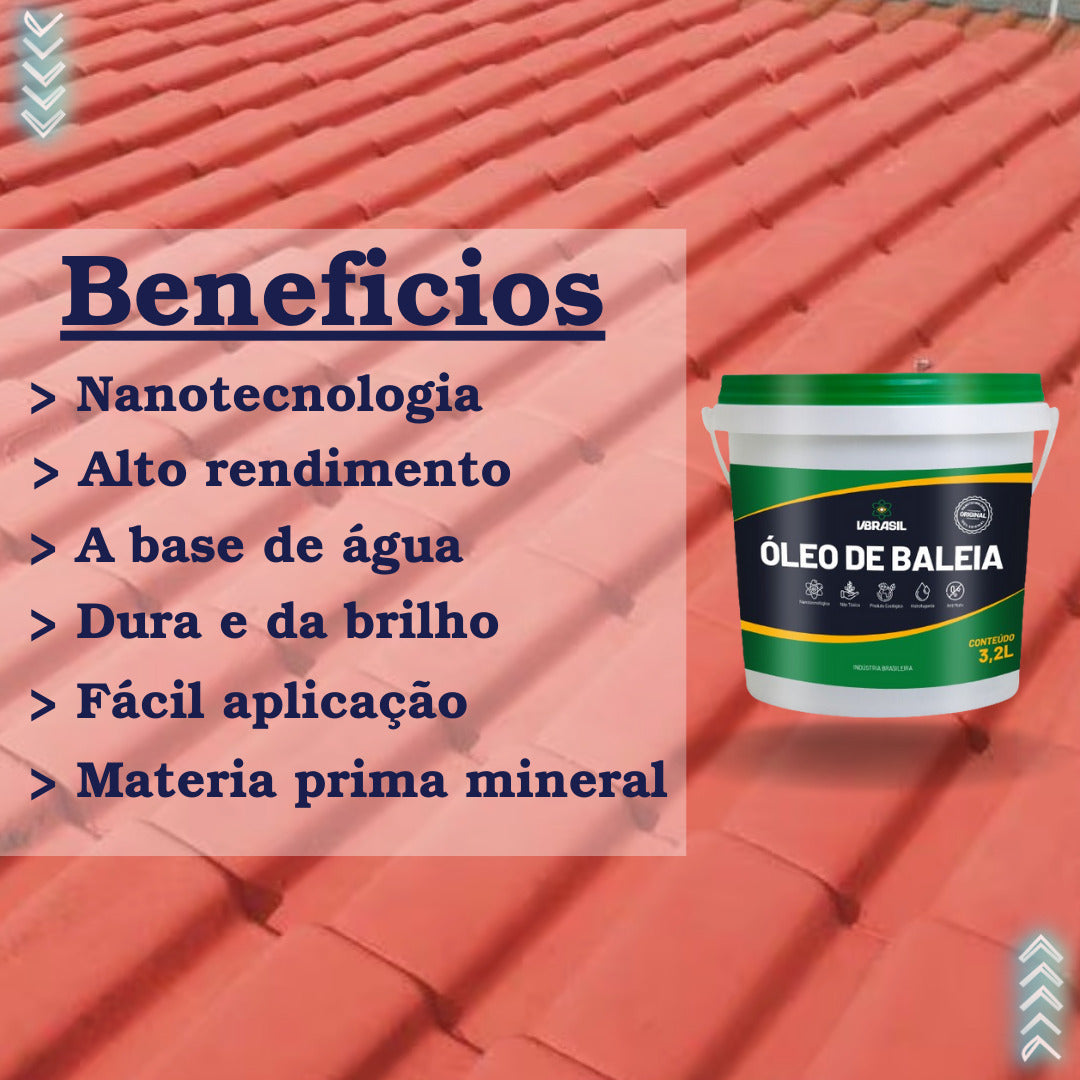 Kit Óleo De Baleia 3,2L + Injetec Anti Umidade 900ml Vbrasil
