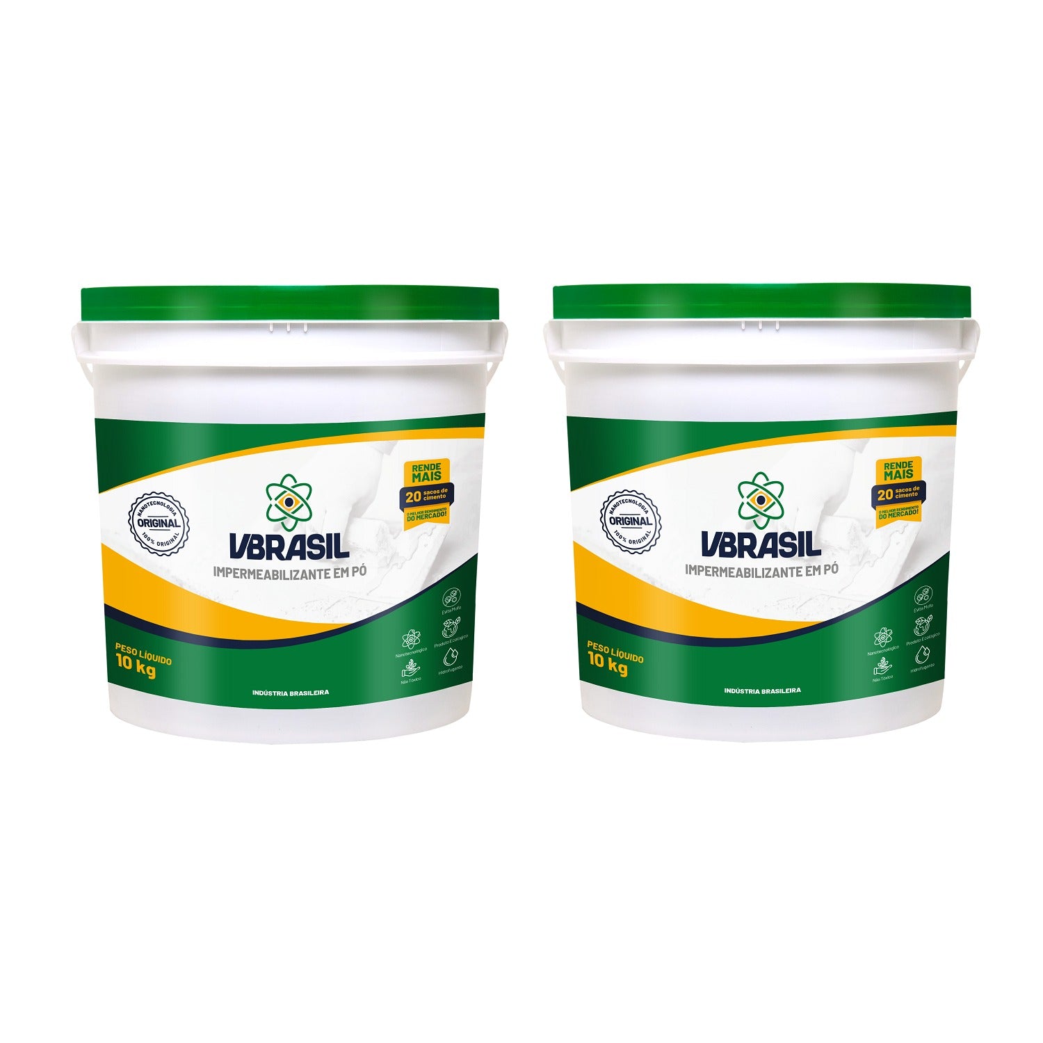 KIT 2 VBRASIL 10 KG
