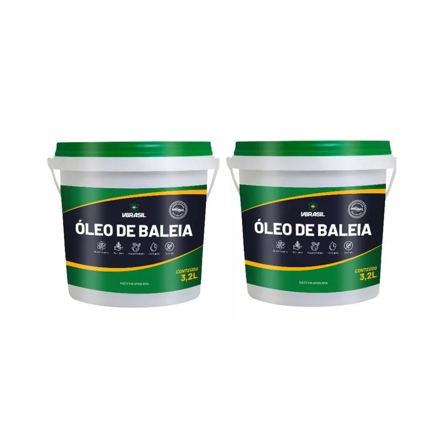 KIT 2 OLEO DE BALEIA 3,2 L