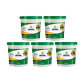 Kit 5 Impermeabilizante Em Pó 1kg Vbrasil P/ Cimento Argamassa