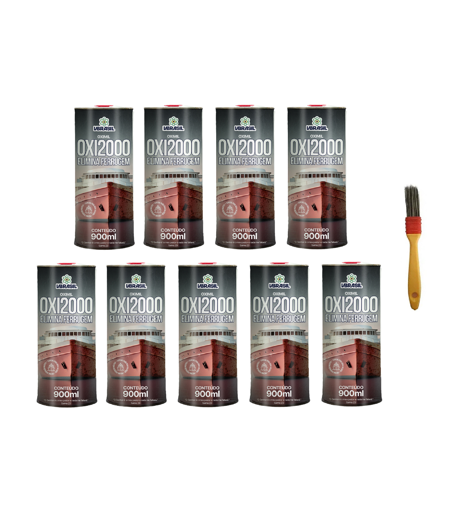 KIT 9 OXI2000 VBrasil Oficial Antiferrugem Anticorrosivo