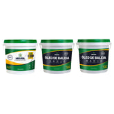 KIT Elimina Trincas: Vbrasil Pó 3kg + 2 Oleo De Baleia 3,2L