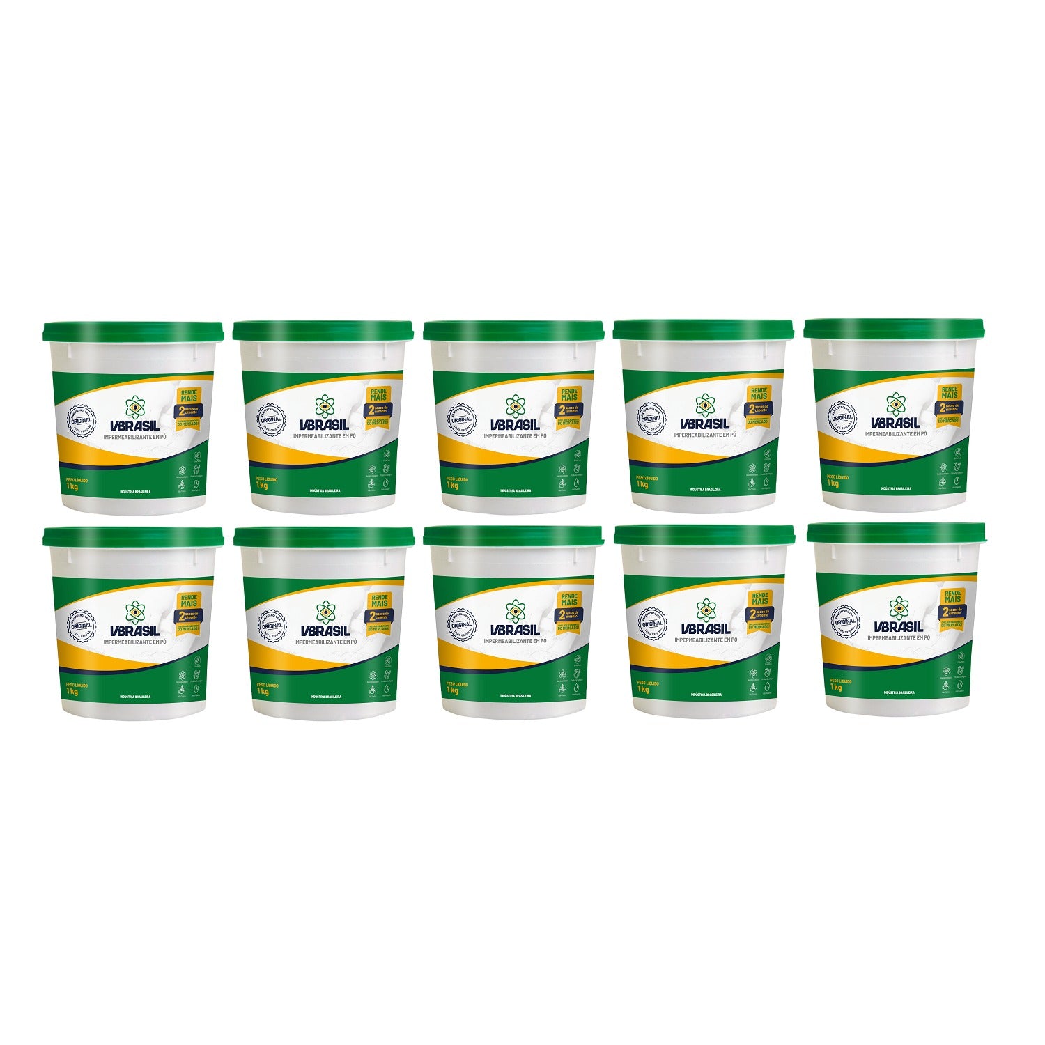 KIT 10 Vbrasil 1kg