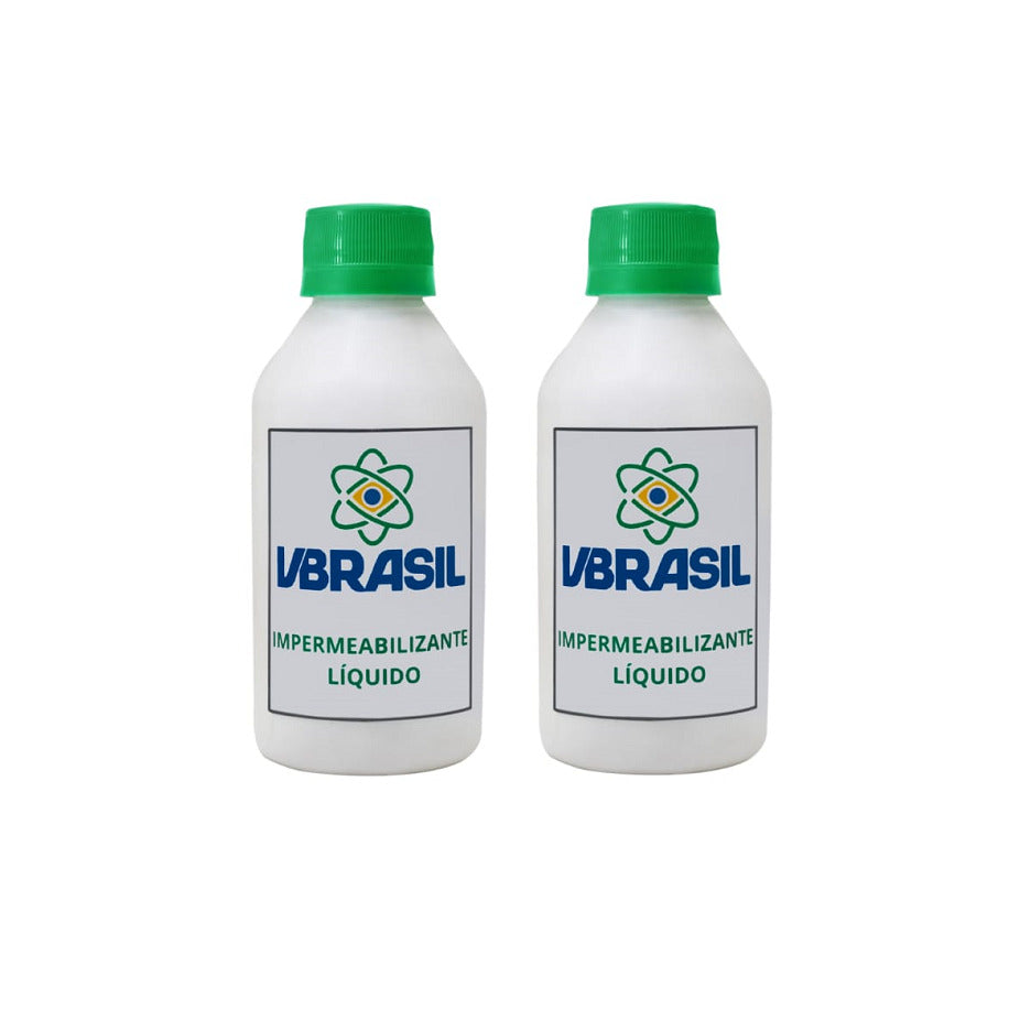 Kit 2 Impermeabilizante Vbrasil Líquido Para Tinta