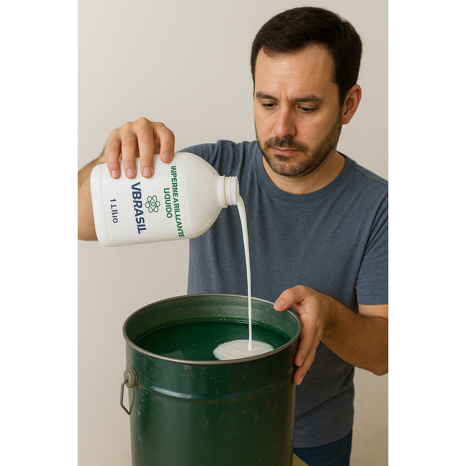 Vbrasil líquido 1 litro para tinta