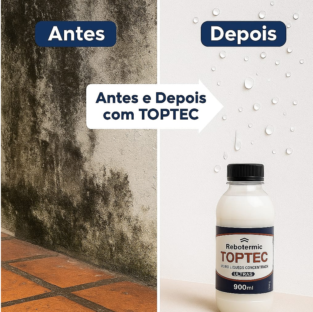 Toptec Vidro Líquido 900ml da VBrasil - Proteção Total.