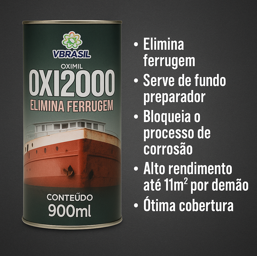OXI2000 VBrasil Oficial Antiferrugem Anticorrosivo