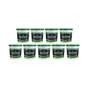 Kit 9 Impermeabilizante Óleo de Baleia 900ml