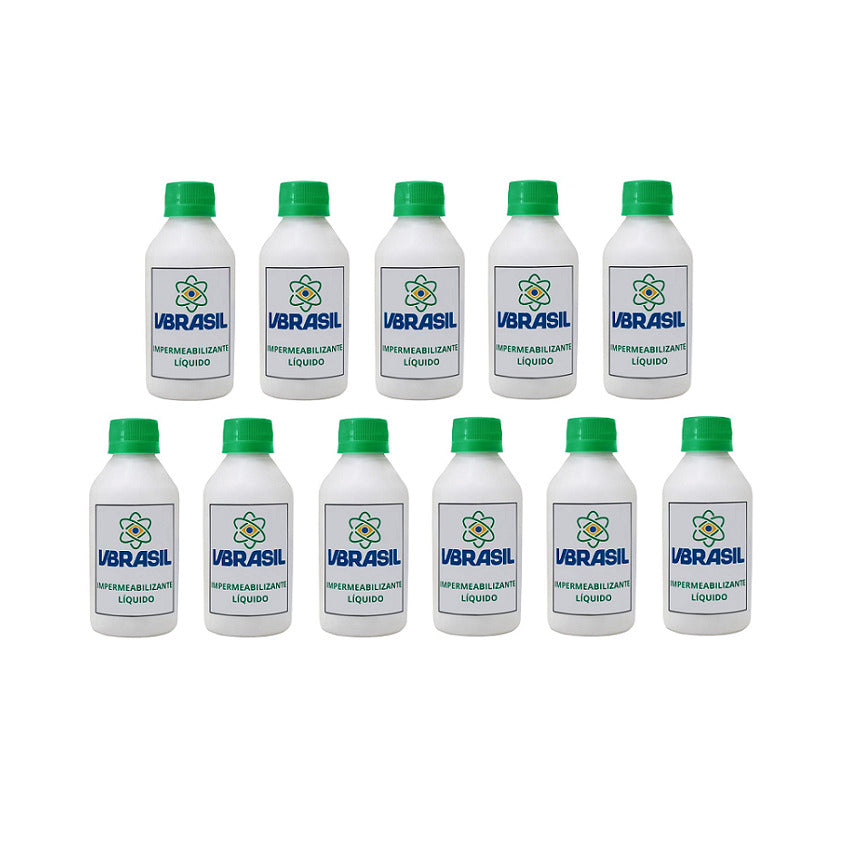 Kit 11 Impermeabilizante Vbrasil Líquido Para Tinta