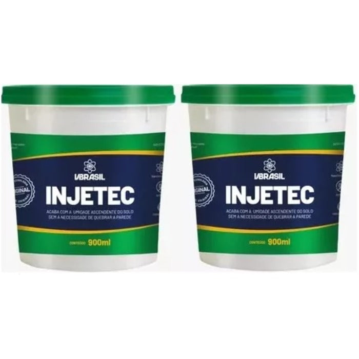 Kit 2 Injetec impermeabilizante 900ml