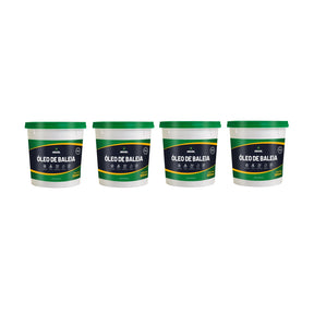 Kit 4 Impermeabilizante Óleo de Baleia 900ml