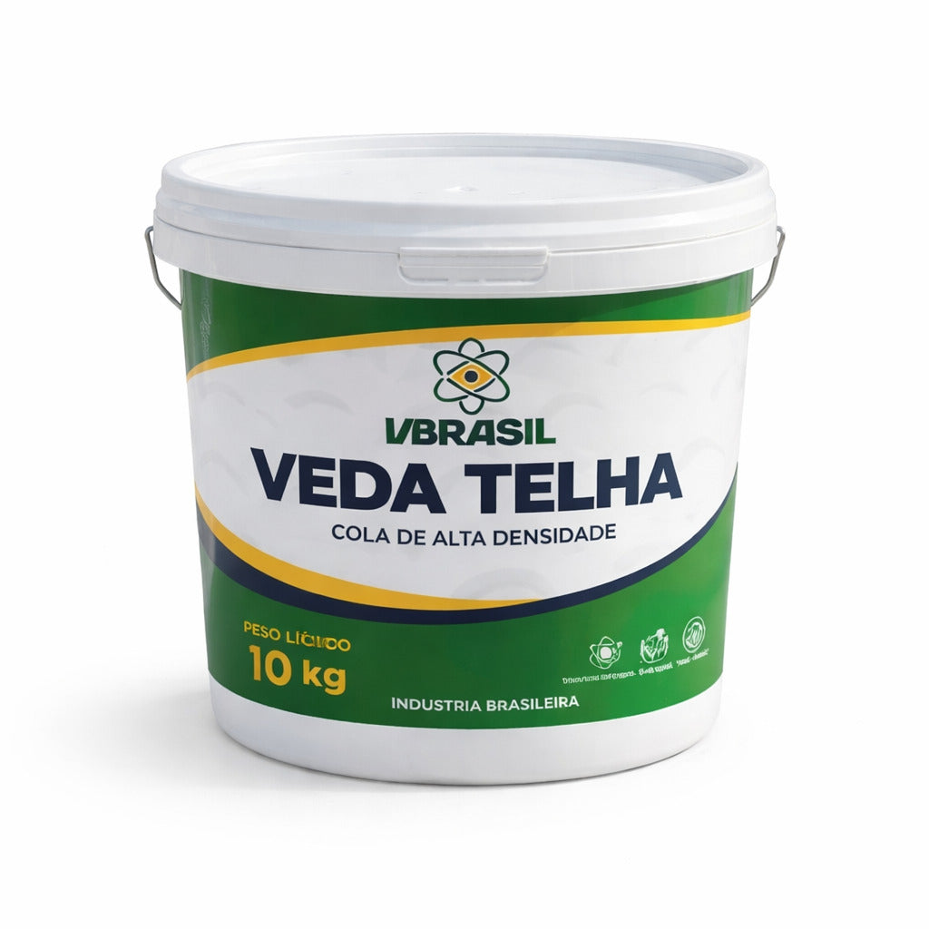 Veda Telha Para Telha De Barro Cola Pastosa Anti Vazamento