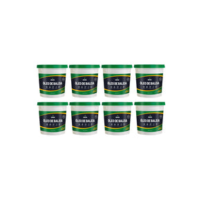 Kit 8 Impermeabilizante Óleo de Baleia 900ml
