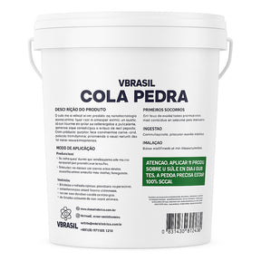 Cola Pedra 10 Litros Vbrasil - Fixador Líquido permeável