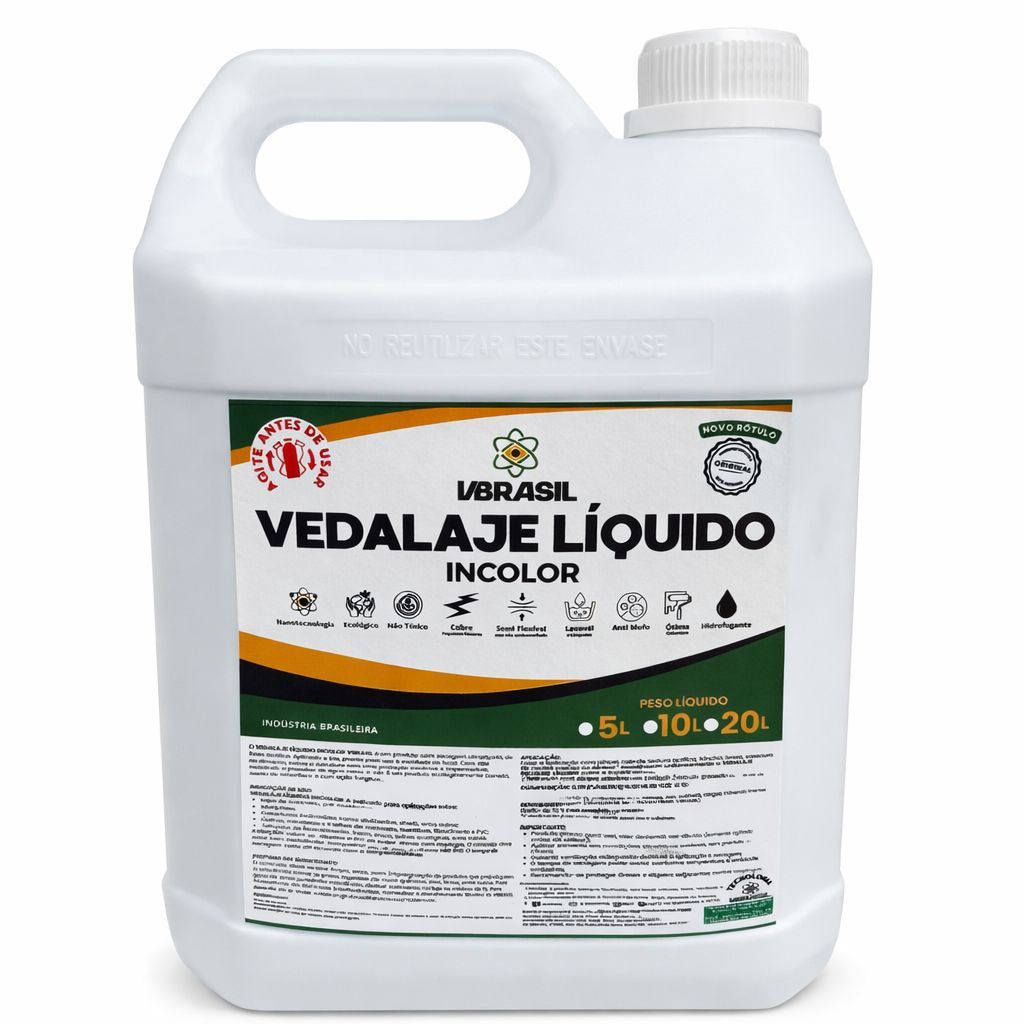 VEDALAJE LIQUIDO INCOLOR 5 LITROS VBRASIL