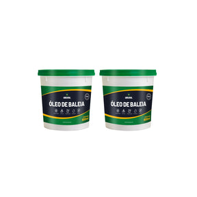 Kit 2 Impermeabilizante Óleo de Baleia 900ml