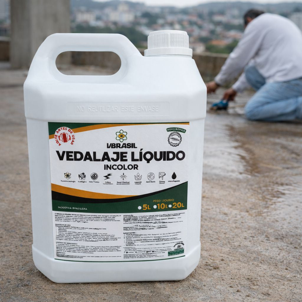 VEDALAJE LIQUIDO INCOLOR 5 LITROS VBRASIL