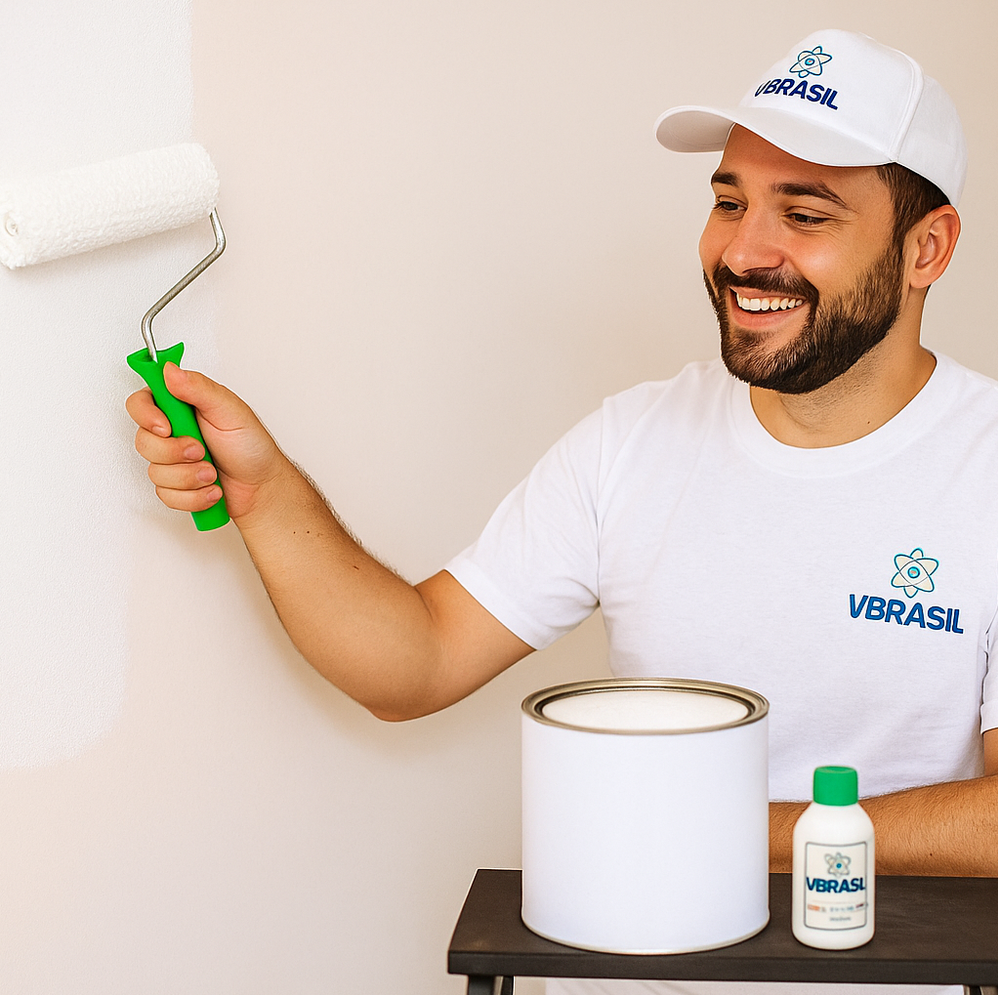 Kit 2 Impermeabilizante Vbrasil Líquido Para Tinta